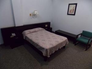 Postel nebo postele na pokoji v ubytování Hotel Real Rex