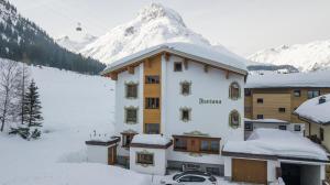 Hotel - Pension Fortuna v zimě
