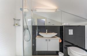Kúpeľňa v ubytovaní Luxury Apartments Novigrad + 37 fotografií