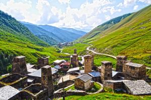 Paesaggio naturale nelle vicinanze dell'affittacamere