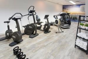 Fitness centrum a/nebo fitness zařízení v ubytování Van der Valk Hotel Avifauna