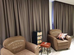Posezení v ubytování Hotel Kristal