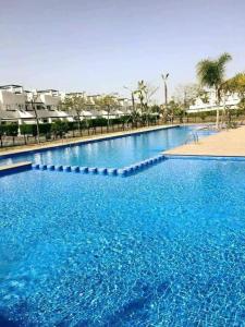 The swimming pool at or close to 2 bed apartment on Condado De Alhama with roof solarium N5