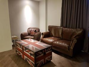 Posezení v ubytování Hotel Kristal