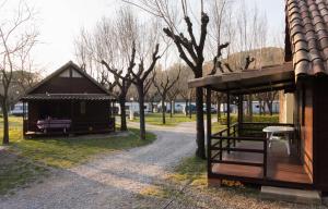 Vonkajšia záhrada v ubytovaní Camping Esponellà