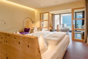 Letto o letti in una camera di Bio Hotel Panorama