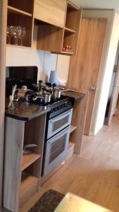 A kitchen or kitchenette at Haven Holiday Home Caister on Sea