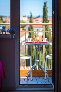 Balkón nebo terasa v ubytování Apartment Yellow Story