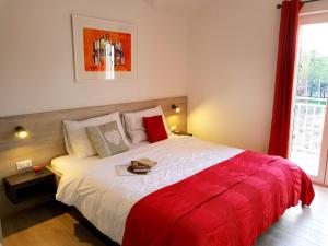 Ένα ή περισσότερα κρεβάτια σε δωμάτιο στο Apartments Antonio