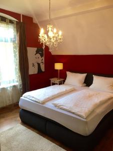 Postel nebo postele na pokoji v ubytování Villa Christina