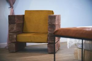Posezení v ubytování Bubalus Boutique Rooms