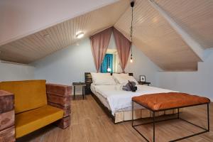 Posezení v ubytování Bubalus Boutique Rooms