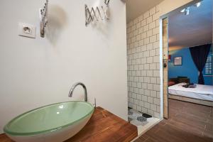 Koupelna v ubytování Bubalus Boutique Rooms