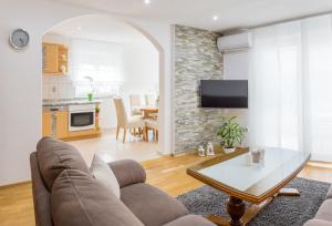 Kuchnia lub aneks kuchenny w obiekcie Apartments Contessa