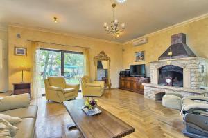 Χώρος καθιστικού στο Holiday Home Sarita