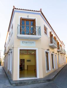 Budova, kde se aparthotel nachází