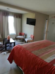 Una cama o camas en una habitación de Hotel Parador Ruta 40