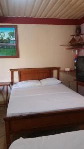 Krevet ili kreveti u jedinici u okviru objekta Hotel BAHÍA