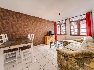 Ein Sitzbereich in der Unterkunft Gästehaus Eschbach