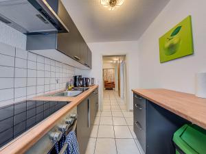 Küche/Küchenzeile in der Unterkunft Gästehaus Eschbach