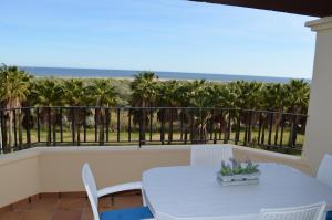 Balkon lub taras w obiekcie Apartamentos Punta Canela