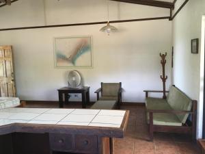 Area soggiorno di Tiquisia Lodge