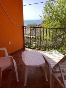 Balkón nebo terasa v ubytování Holiday home Orange