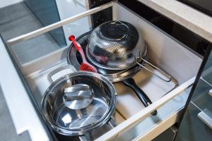 Kuchyň nebo kuchyňský kout v ubytování Apartamento Sants