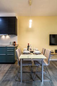 Kuchyň nebo kuchyňský kout v ubytování Apartamento Sants