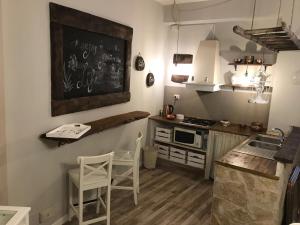 Una cocina o kitchenette en le Piagge