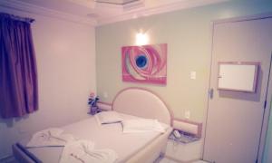 Postel nebo postele na pokoji v ubytování Hotel Don Juan
