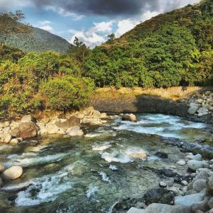 Paesaggio naturale nelle vicinanze dell'ostello