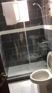 Koupelna v ubytování SFMverdana Rental