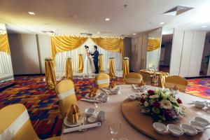 Area soggiorno di Harbour View Hotel