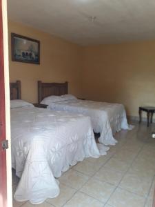 Postel nebo postele na pokoji v ubytování Hotel Villa Aurora