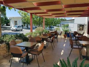 Restaurant o un lloc per menjar a Aposperides Hotel