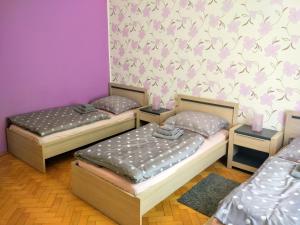 Postel nebo postele na pokoji v ubytování Apartments Týnská 7