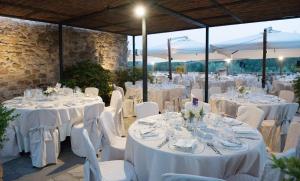 Restaurace v ubytování Fattoria Pianetti + 37 fotografií
