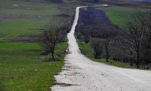 Paesaggio naturale nelle vicinanze dell'ostello