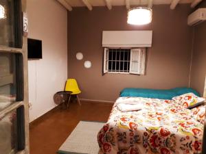 Tempat tidur dalam kamar di Entre Fincas