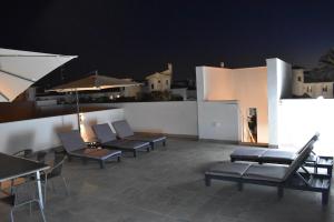 A seating area at La Reserva Puerto Banus