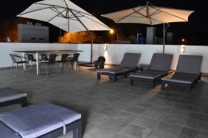 A seating area at La Reserva Puerto Banus