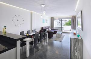 A seating area at La Reserva Puerto Banus