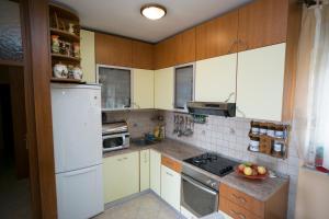 Кухня или кухненски бокс в Apartman Barbi