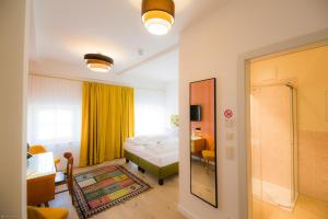 Postel nebo postele na pokoji v ubytování Hotel Luis Stadl