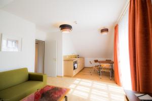 Kuchyň nebo kuchyňský kout v ubytování Hotel Luis Stadl