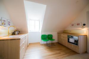 Kuchyň nebo kuchyňský kout v ubytování Hotel Luis Stadl