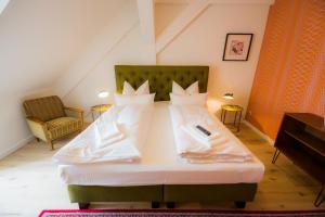 Postel nebo postele na pokoji v ubytování Hotel Luis Stadl