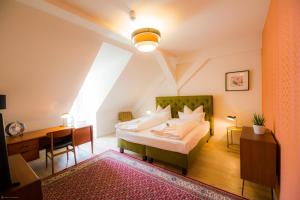 Postel nebo postele na pokoji v ubytování Hotel Luis Stadl