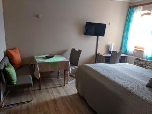 Ένα ή περισσότερα κρεβάτια σε δωμάτιο στο Apartment Schilcher